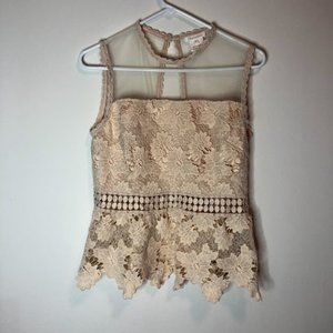 Backless Lace Blouse